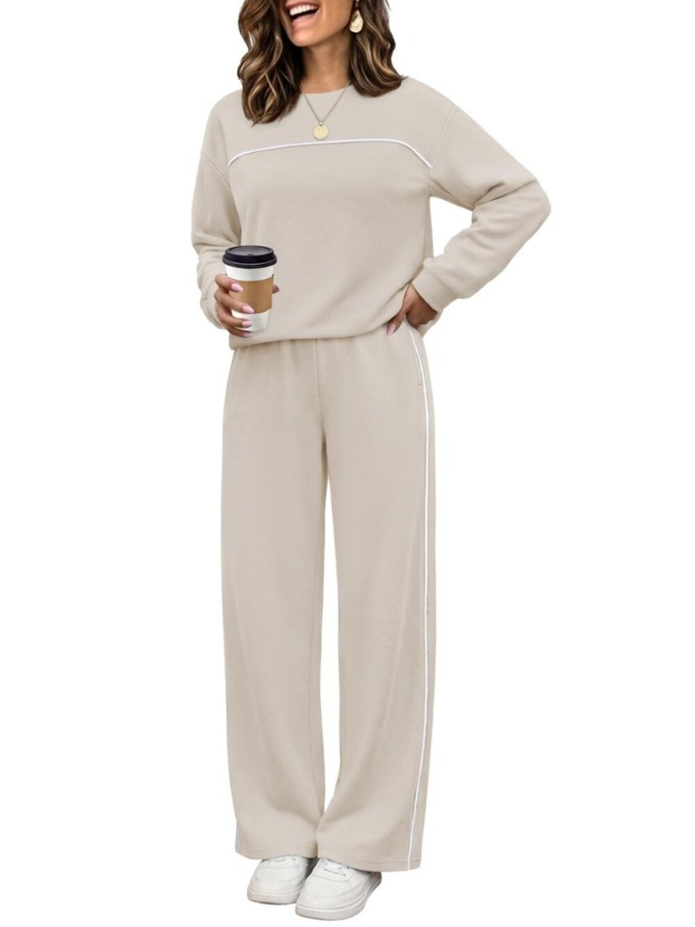 Two Piece Lounge Sets for Women Matching Sets Clothing Fall Outfits